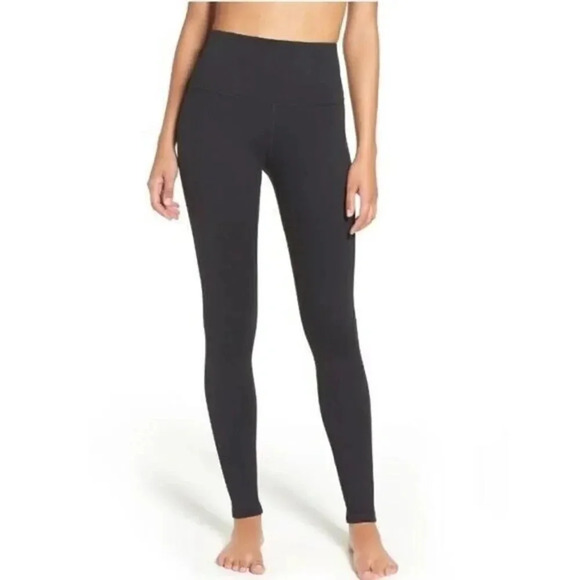 Zella Charcoal Gray Live In High Rise Athletic Leggings XS - Picture 1 of 4